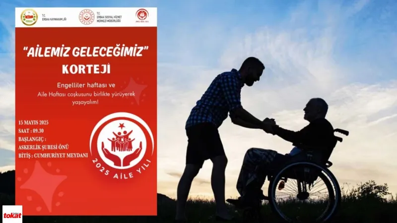 Erbaa'da Engelliler Yürüyor! Bu Kortej Geleceğimiz İçin!
