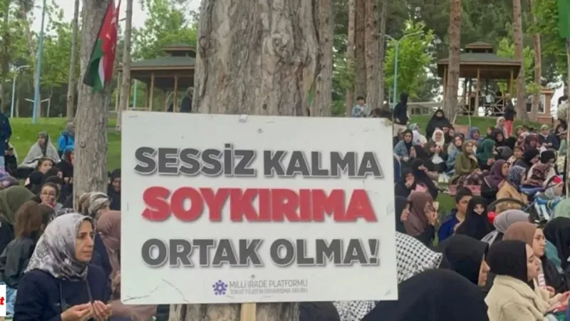 Erbaa'dan Filistinli Anneler İçin Yürek Yakan Çığlık!