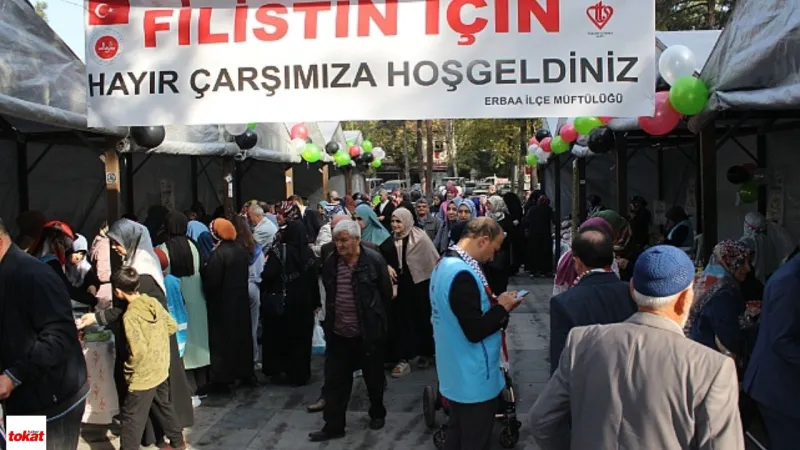 Erbaa'dan Gazze'ye Yardım Eli: Hayır Çarşısı Açılıyor!