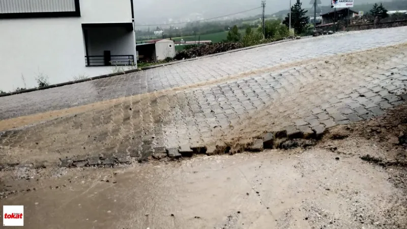 Tokat Güneşli'de Yol Çilesi! Site Sakinleri İsyan Bayrağını Açtı