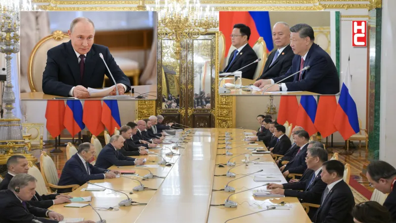 Putin ve Şi Jinping Moskova'da! Dünyayı Sarsacak Görüşme