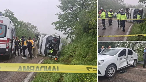 Sinop'ta Öğrenci Otobüsü Kazası! 18 Yaralı: Şok Detaylar!