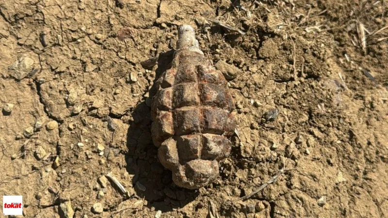 Soğan Tarlasında Şok Keşif! 104 Yıllık El Bombası!