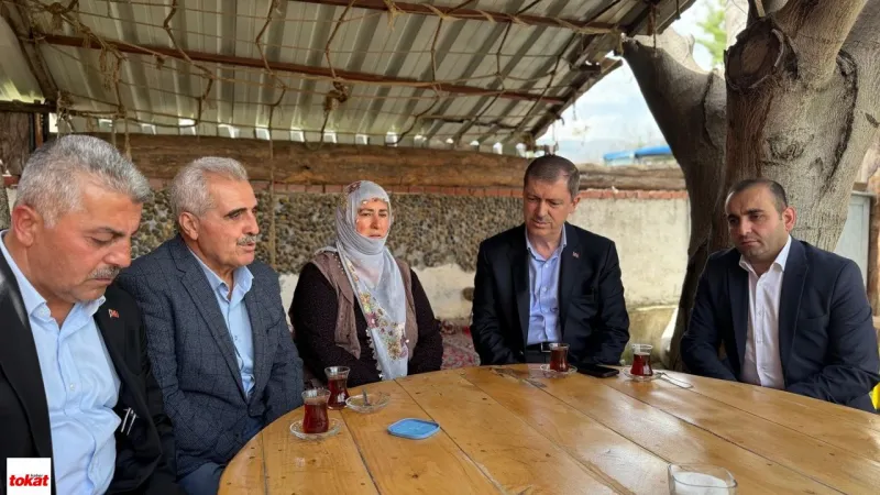 Tokat Şehidi Annesine Duygu Dolu Ziyaret! Milletvekili Arslan'dan Anlamlı Jest