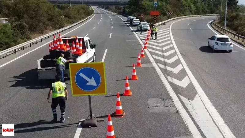Tokat Ordu Yolu Kapandı! Sürücüler Dikkat: 2 Gün Boyunca Alternatif Rota