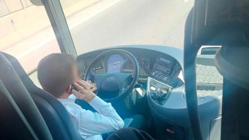 Tokat Yolunda Şok! Otobüs Şoförüne Ceza Yağdı!