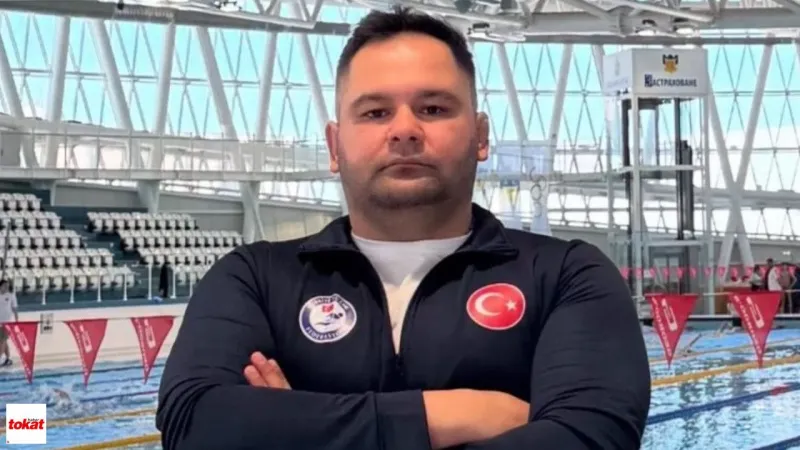 Tokat'tan Milli Gurur! Yüzme Antrenörü Yurdakul'a Milli Görev