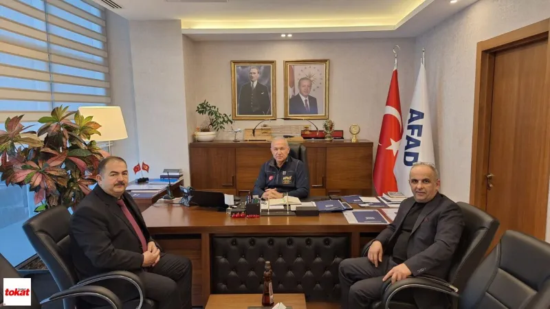 AFAD'dan Tokat'a Vefa Ziyareti! İşte O Anlar