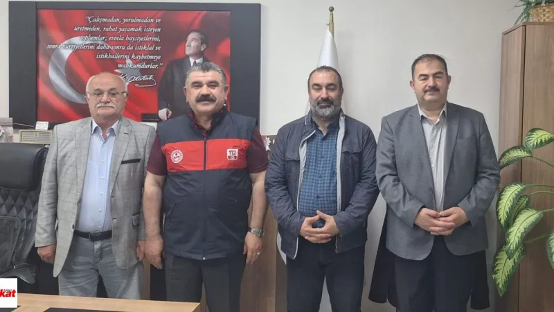 Tokat 112 Alarm! Müdür Erdoğan'a Ziyaretin Perde Arkası
