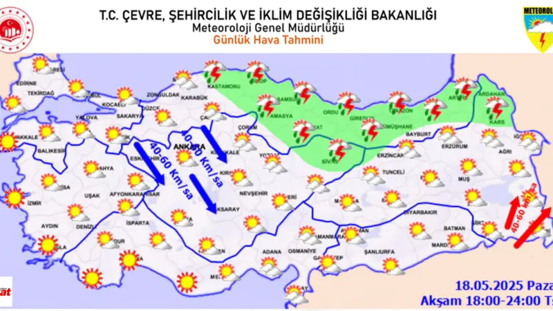 Tokat'ta Hava Alarm Veriyor! Yağmur ve Toz Bulutu Kapıda!