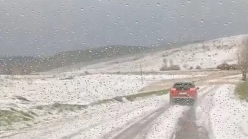 Tokat'ta Dolu Felaketi! Çiftçinin Yüzü Gülmeyecek Mi?