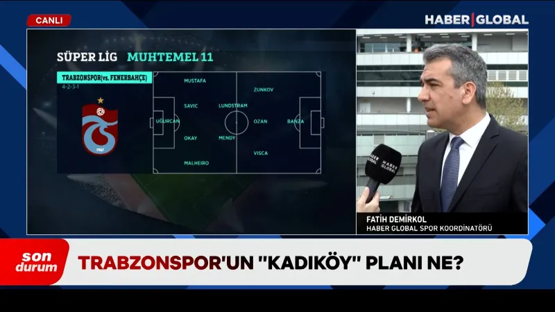 Trabzonspor'un Kadıköy Zafer Planı: Fatih Tekke'nin Sırrı Ne?