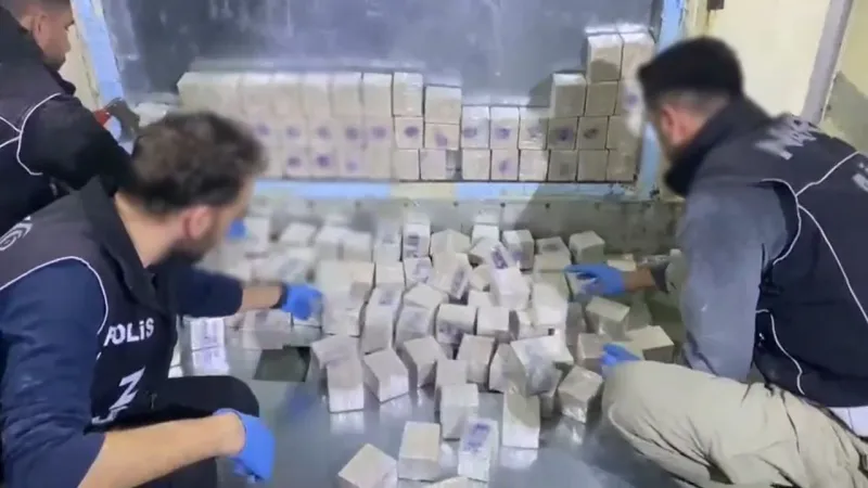 Gürbulak'ta Eroin Baskını! Avrupa'ya Gidecekken Yakalandı!