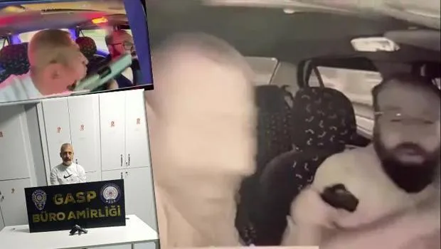 Taksici Kabusu! Silahlı Tehdit Kamerada: Bursa'da Neler Oldu?