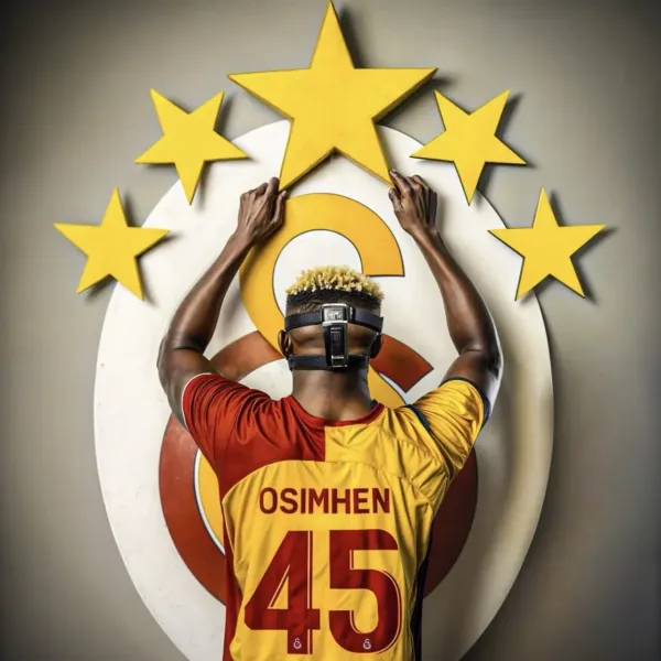 Osimhen'den 5. yıldız paylaşımı