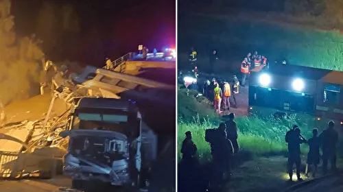 Rusya'da Köprü Faciası: Trenin Üzerine Çöktü! İşte Detaylar
