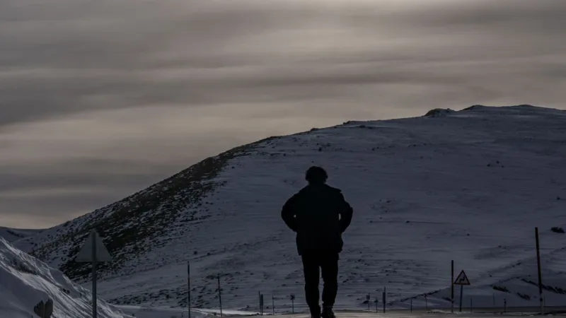 Soğuğun Başkenti Buz Kesti Termometreler -13,4°C’yi Gösterdi Küçük Sibirya En Soğuk İlçe Oldu
