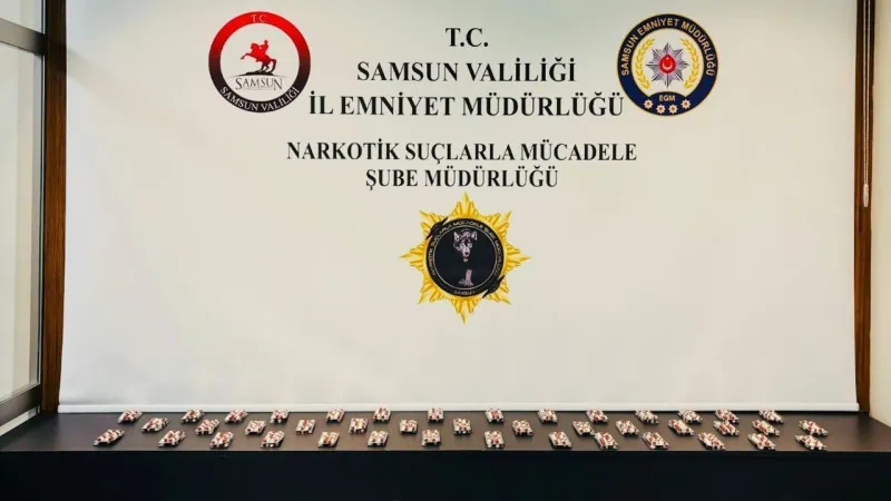 Samsun'da Şok Baskın! Motosiklette 2300 Uyuşturucu Hap Ele Geçti