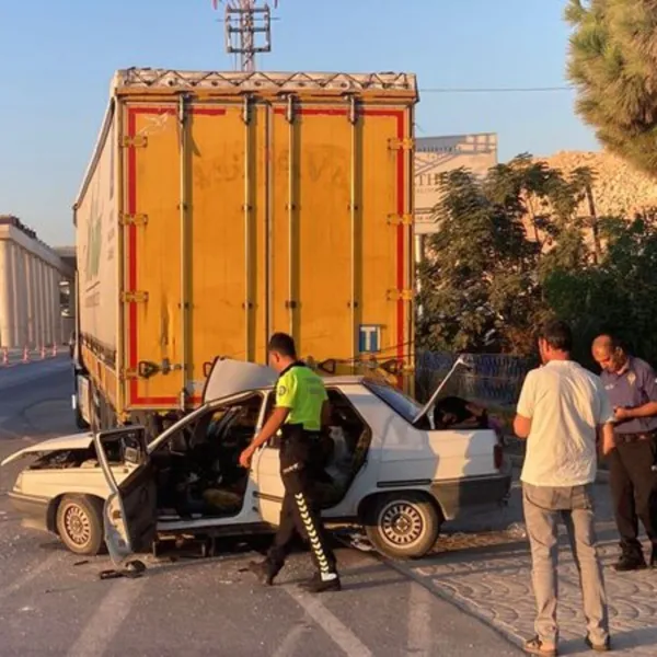Sürücü uyudu iddiası! Dehşet kaza!