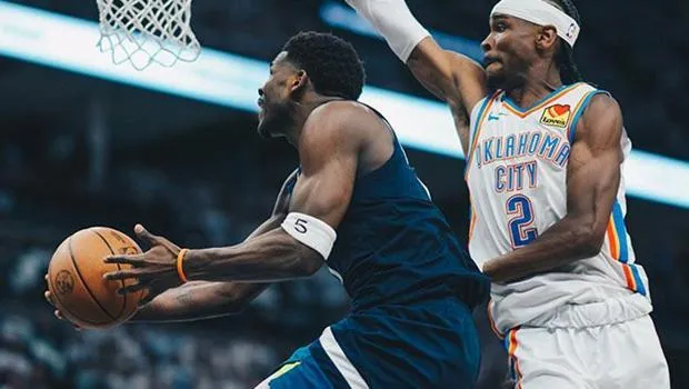Timberwolves, Thunder'ı 143-101 yenerek seride durumu 2-1 yaptı!
