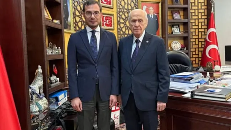 Tokat Belediye Başkanı Yazıcıoğlu, Devlet Bahçeli’yi Ziyaret Etti