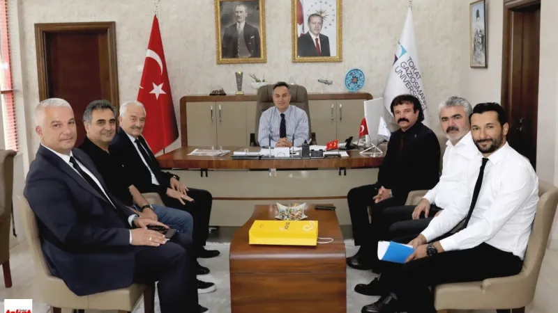 Tokat Belediye Plevne Spor’dan Rektör Yılmaz’a Teşekkür Ziyareti: Yeni Sezon Maçları Üniversite Stadyumu’nda