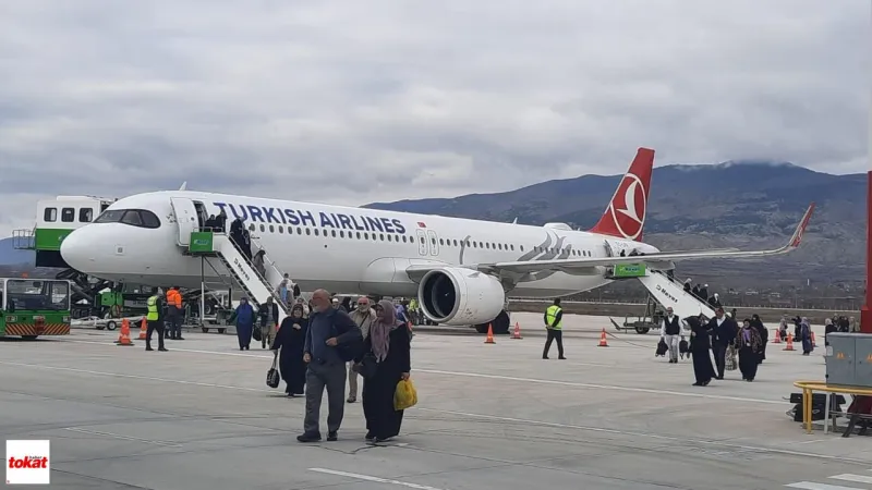 Tokat Havalimanı'na Bayram Bereketi: THY'den 8 Ek Sefer Müjdesi