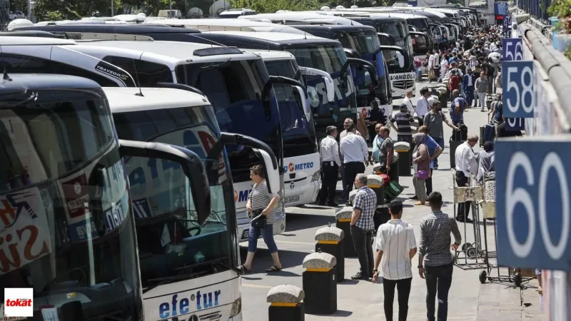 Tokat'a Göç Zamanı! Bayram İçin Yola Koyulanlar