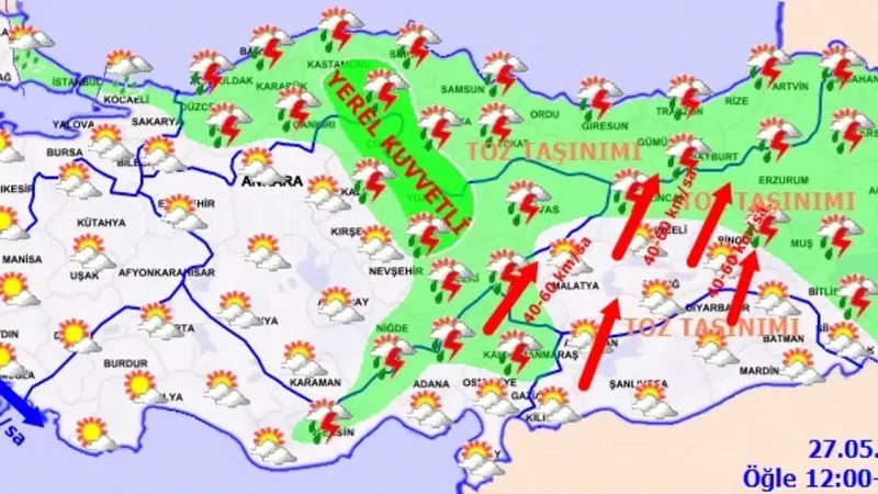 Tokat'a Rotasını çevirdi Geliyor 3'ü Birden Vuracak