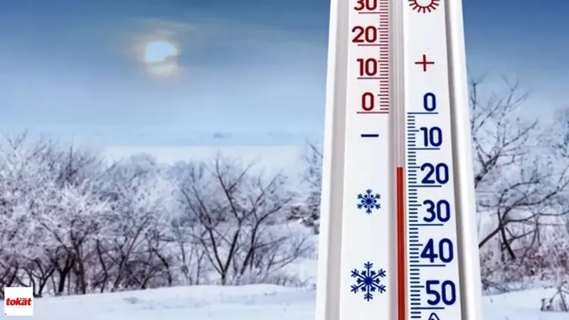 Tokat'ta Sibirya Soğukları! Köyler Buz Kesti, İşte Termometreler