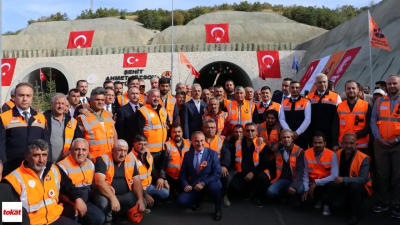 Tokat'a Müjde! Keskin Virajlar Tarih Oldu: Yeni Tünel Açıldı!