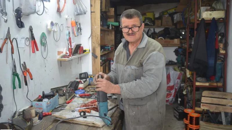 Tokat'ın Yaşayan Meslek Hazinesi 1978'Den Beridir Mesleğine Gönül Verdi 47 Yıllık Bir Usta