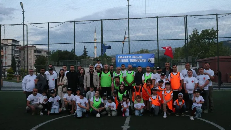 Tokat'ta Babalar Günü Coşkusu: Özel Çocuklar ve Babaları Futbol Şov Yaptı!
