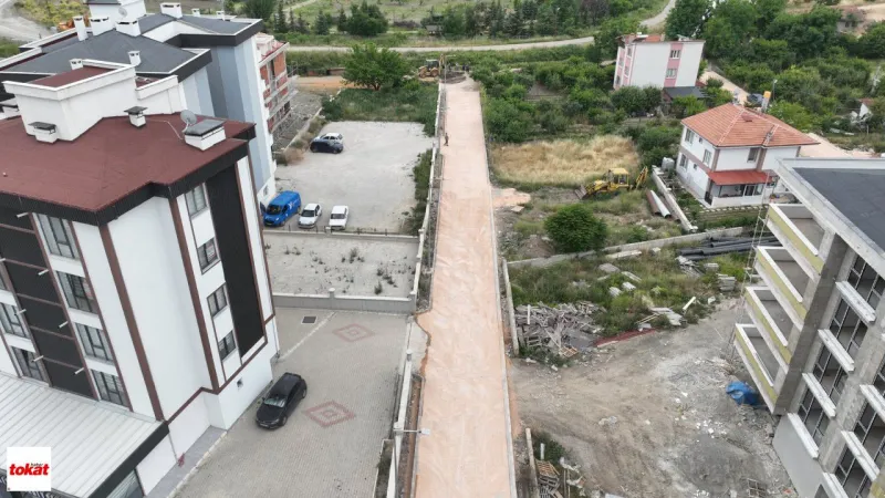 Tokat'ta Güneşli Mahallesi'ne Yeni Yollar Yapılıyor