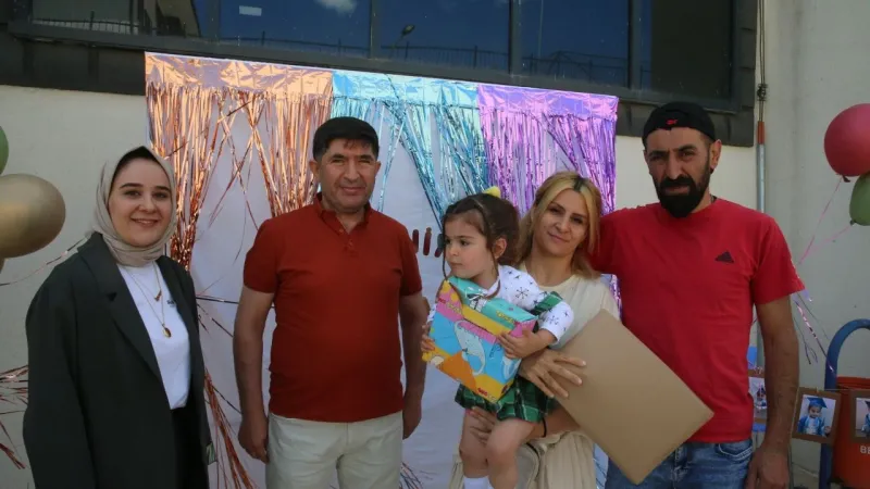 Tokat'ta özel gereksinimli çocuklar için mezuniyet töreni