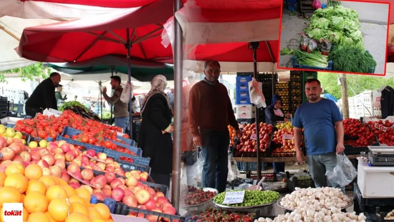 Tokat'ta Sezonun İlkleri Tezgâhlarda:Köy Ürünleri Rağbet Görüyor