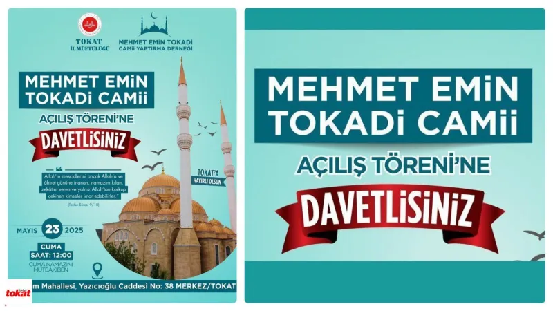 Tokat'ta Yeni Bir Mescit Daha İbadete Açılıyor: Mehmet Emin Tokadi Camii Açılışa Hazırlanıyor