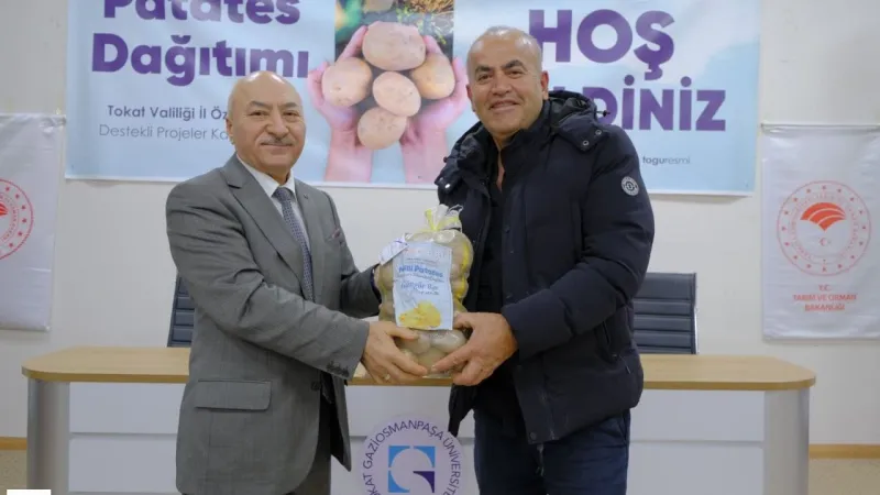 Tokat'ta Milli Patates Tohumu Atağı! Çiftçiye Müjde