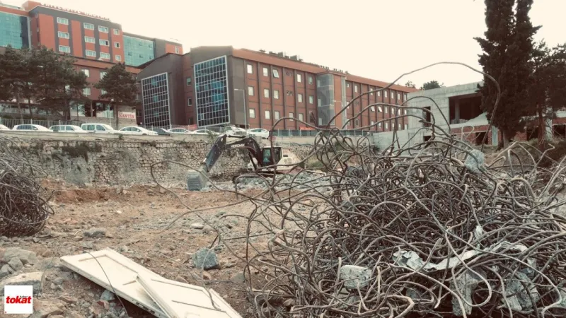 Tokat'ta Otopark Sorunu Bitiyor! Yıkım Tamam, Sıra Ne de?