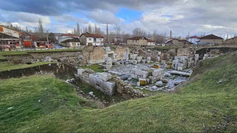Tokat’taki termal suyun izleri 2 bin yıllık Roma hamamını işaret ediyor