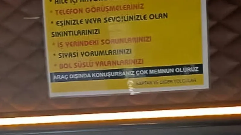 Dolmuşta Dedikodu Yasağı! Ankara'dan İlginç Toplu Taşıma Kuralı