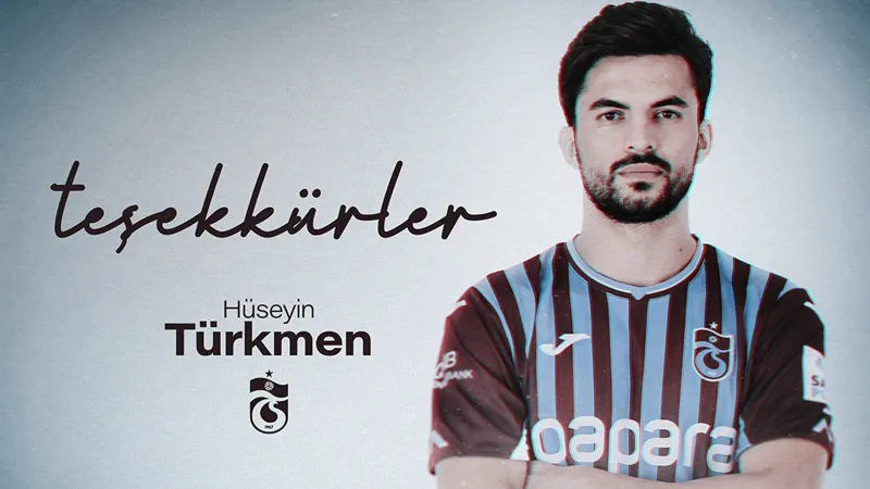 Trabzonspor'da Hüseyin Türkmen ile yollar ayrıldı
