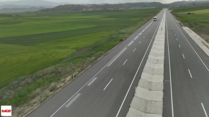 Tokat Yolları Şarkı Söyleyecek! Melodili Yol Geliyor!